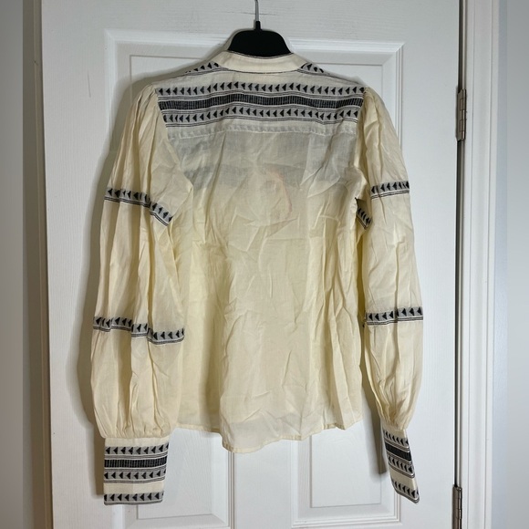 SUNDANCE ALAMWAR NWT JAMALA TUNIC in ivory - XS - Picture 3 of 4
